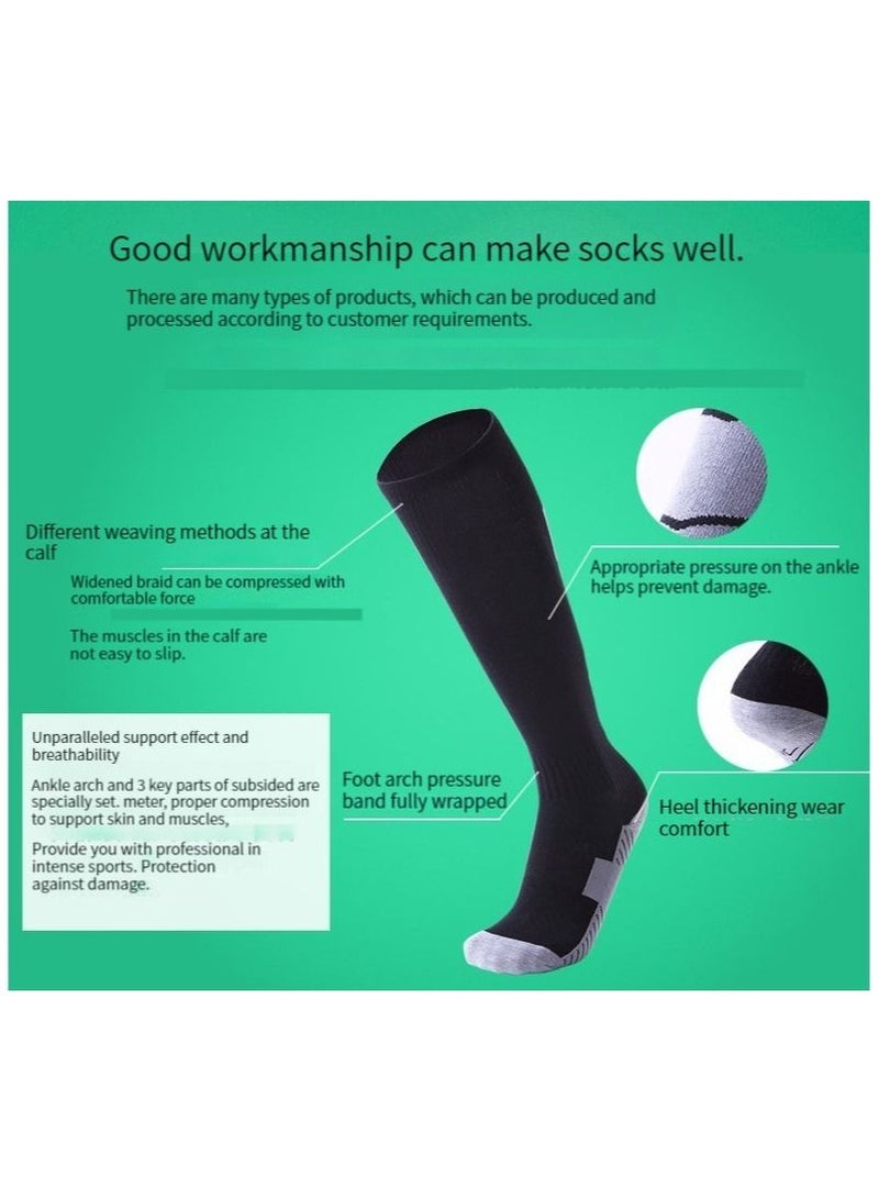 M MIAOYAN M MIAOYAN Soccer Socks Stockings Women's Knee Socks Warm Sports Basketball Socks Men's Winter Socks  - Image 2