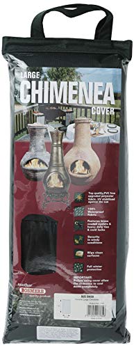 Bosmere Weatherproof Large Chiminea Cover 30" Diameter x 50" High, Green - Image 1