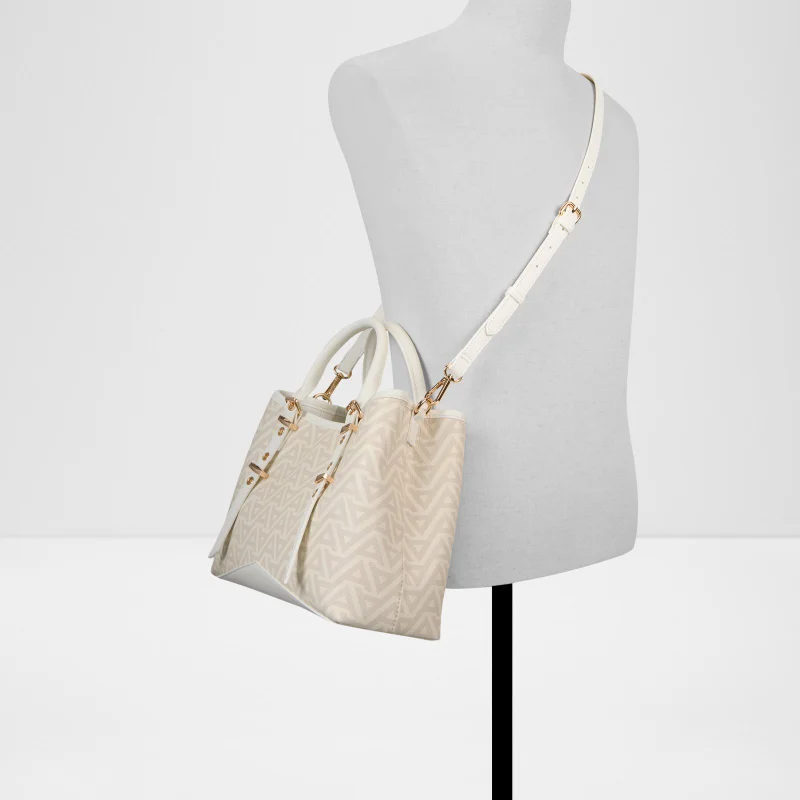 ALDO  SCARLETTIA Monogram Patterned Satchel Bag for Women | Best Price UAE