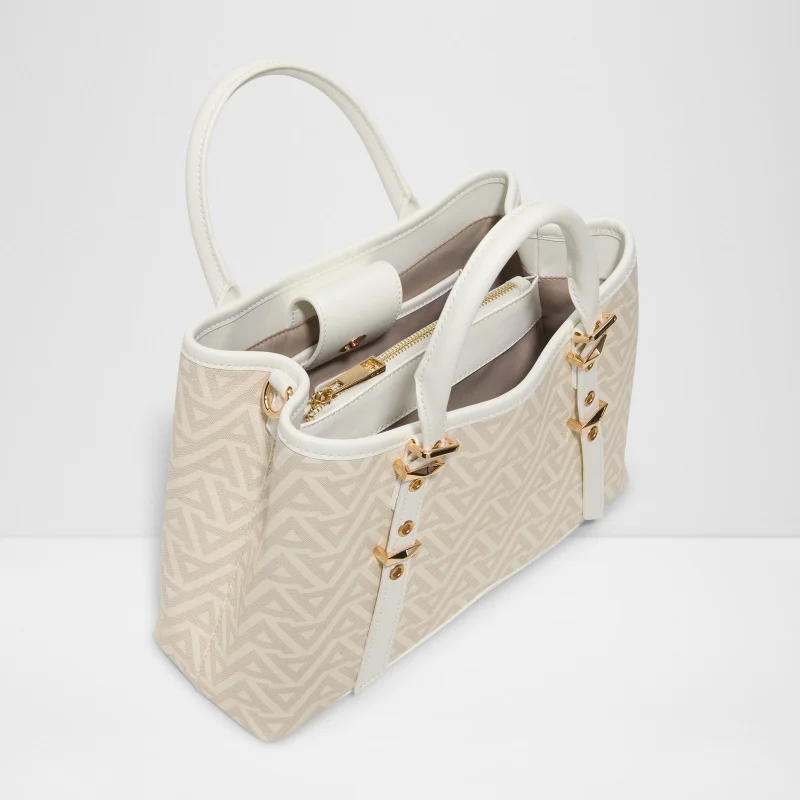 ALDO  SCARLETTIA Monogram Patterned Satchel Bag for Women | Best Price UAE