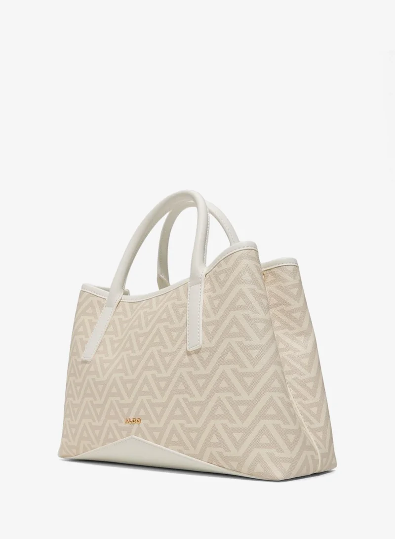 الدو SCARLETTIA Monogram Patterned Satchel Bag