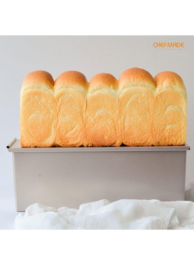 chefmade صينية خبز غير لاصقة CHEFMADE CM6007 مع غطاء، 1000 جرام - Image 5