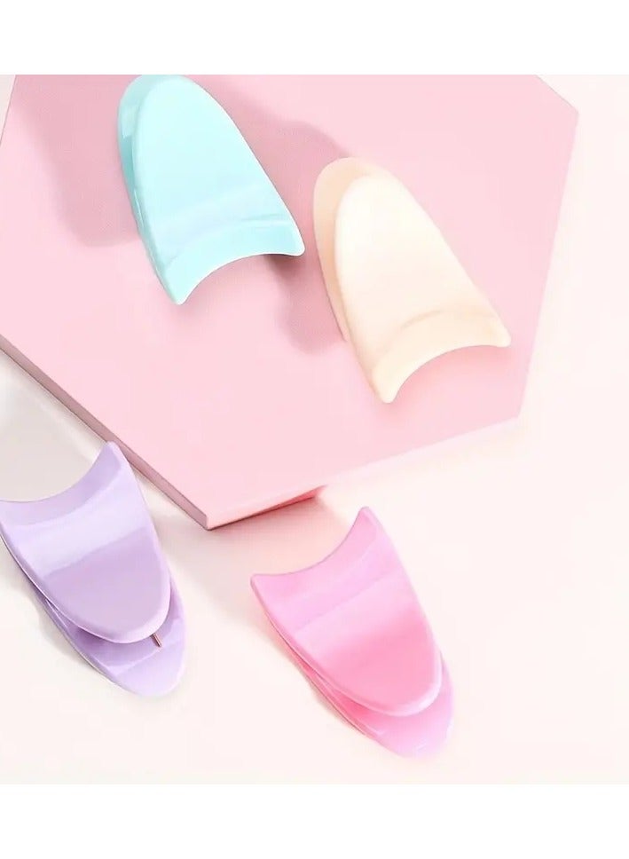 أوريتي أداة وضع الرموش الصناعية قطعة واحدة لتمديد الرموش الصناعية مع مشبك تثبيت أكثر ملاءمة لارتداء الرموش - أبيض - Image 2