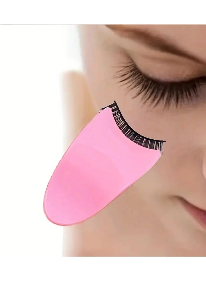 أوريتي أداة وضع الرموش الصناعية قطعة واحدة لتمديد الرموش الصناعية مع مشبك تثبيت أكثر ملاءمة لارتداء الرموش - أبيض - Image 4