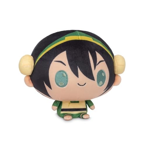 TeeTurtle Cloudheads Toph Plush 5Inch Official Avatar The Last Airbender Stuffed Animal with Embroidered Details Soft Cuddly Plush Toys for Kids Teens and Adults - Image 5
