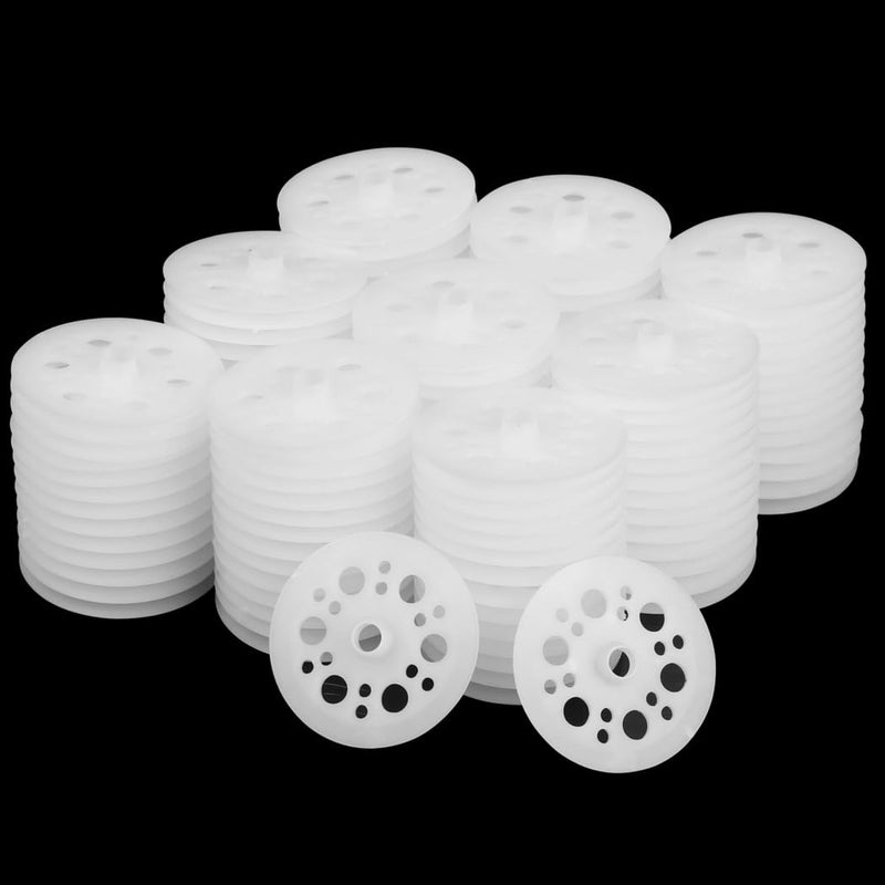 200-Pack 1.81 Plastic Washers, Polypropylene Load-Spreading Washers for Foam Insulation Panels, Screw Fastening Support - Image 3