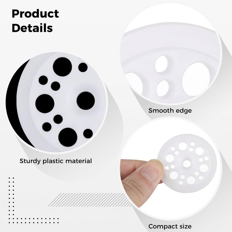200-Pack 1.81 Plastic Washers, Polypropylene Load-Spreading Washers for Foam Insulation Panels, Screw Fastening Support - Image 4