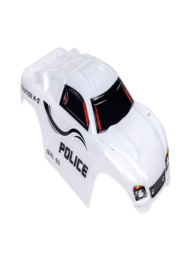 SummitLink Custom Body Police Style Compatible for 1/10 Scale RC Car or Truck (Truck not Included) R-PW-01 - Image 1