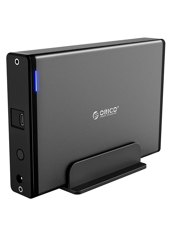 Orico 3.5’‘ Hard Drive Enclosure Usb C 3.1 To Sata 6Gbps 3.5’‘ Enclosure Usb C - Image 1