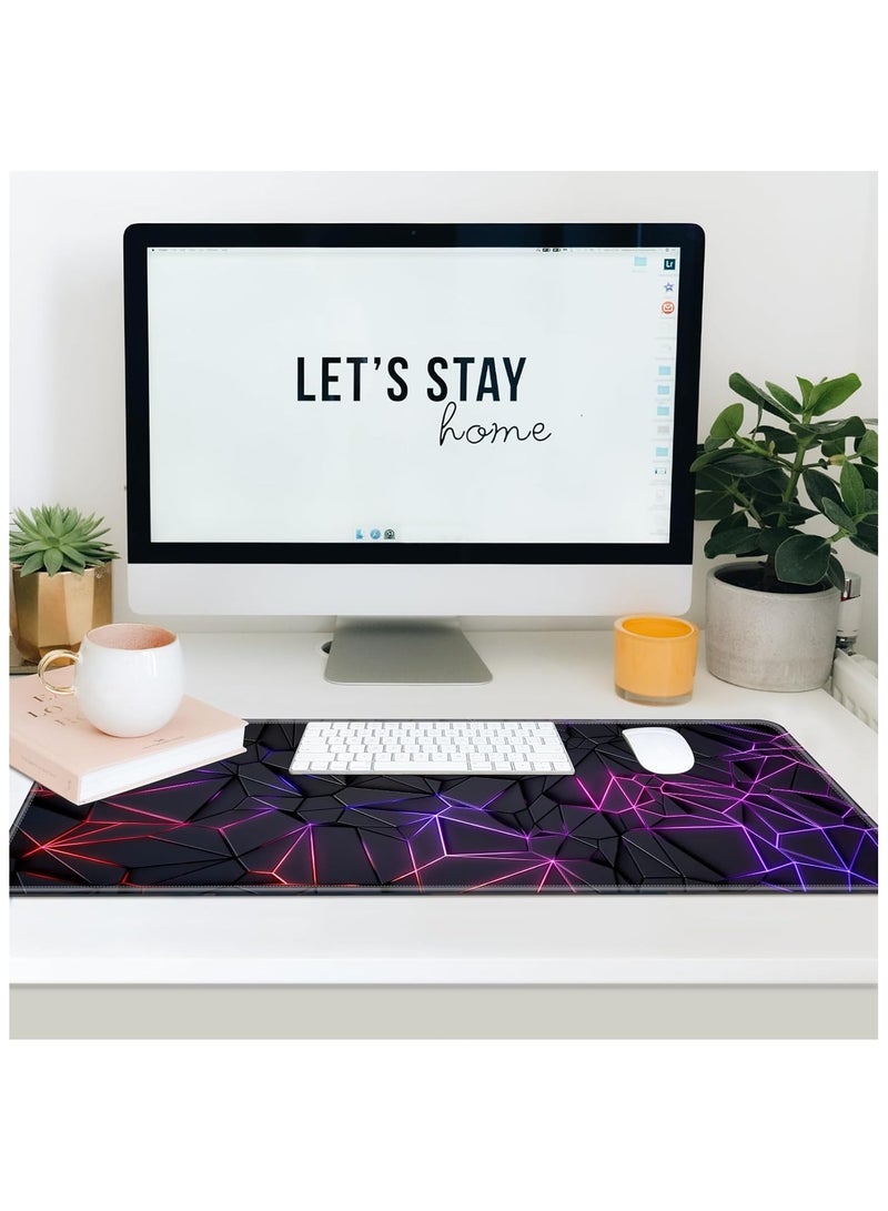 Sumkyle Large Mouse Pad 900x400mm Non-Slip Rubber Base Gaming Mousepad Office Desk - Image 4