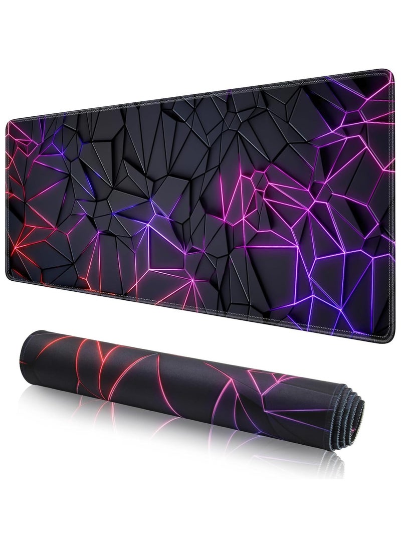 Sumkyle Large Mouse Pad 900x400mm Non-Slip Rubber Base Gaming Mousepad Office Desk - Image 1