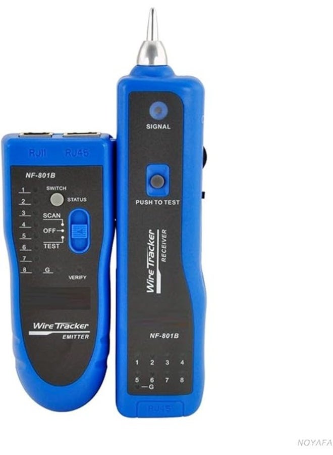 Terabyte Fiber optic tester NF-801 Multifunction Cable Detector Network Telephone Phone Cable Tester Wire Tracker - Image 1