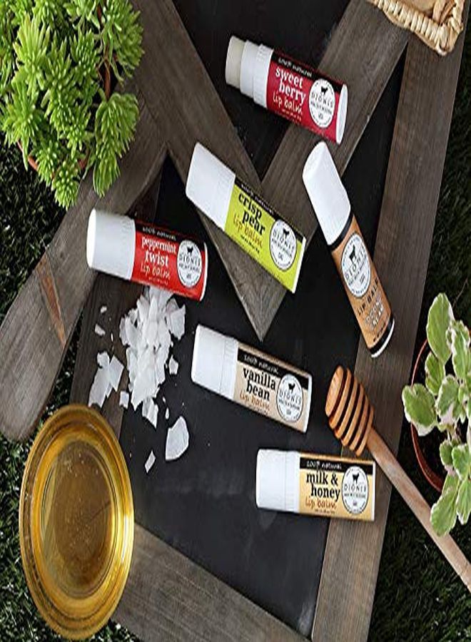 Dionis Goat Milk Skincare Milk & Honey Scented Hand Cream & Lip Balm Set (1 Oz And 28 Oz) Made In The Usa Crueltyfree And Parabenfree - Image 3