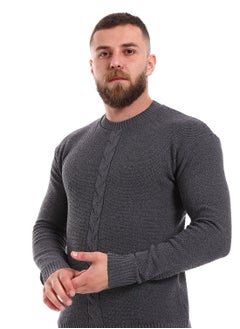 Caesar Wool Mens Pullover With Multi Design  - Image 3