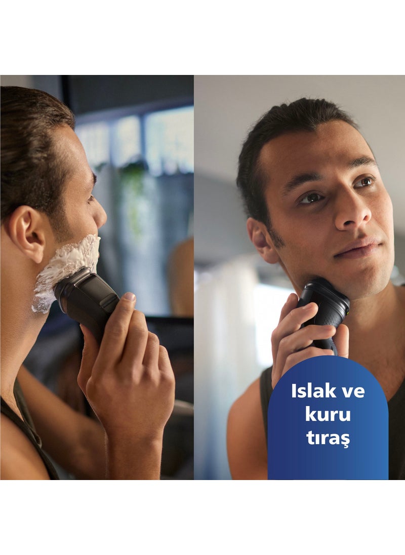 Philips - 3000X Series Wet & Dry Electric Shaver - X3021/00 - Image 1