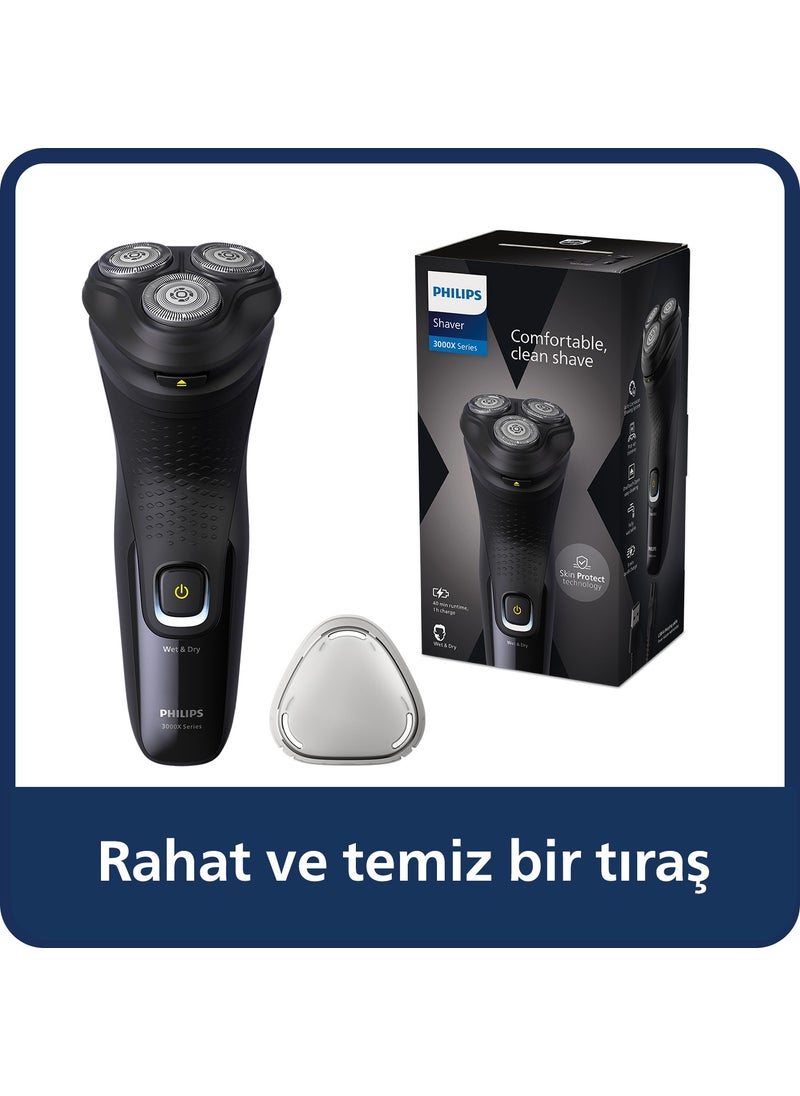 Philips - 3000X Series Wet & Dry Electric Shaver - X3021/00 - Image 1