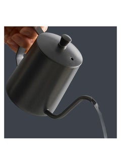 Cafe Hand Drip Gooseneck Tea Pot Black 600ml  - Image 4