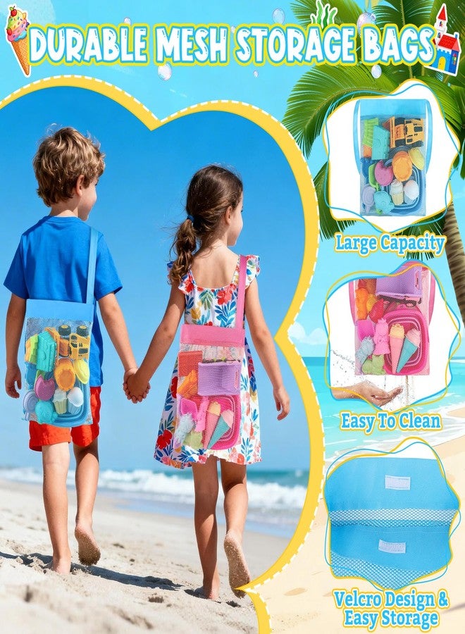 EULRGAUS Beach Toys with 2 Trucks, Collapsible Buckets for Kids Ages 3-12 - Image 5