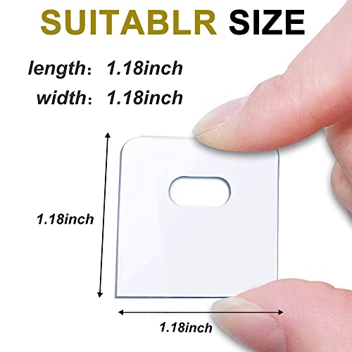 lofrcin Vertical Blind Repair Tabs/Verticle Blind Repair Kit for Vertical Blinds Replacement Slats（40pcs） - Image 3