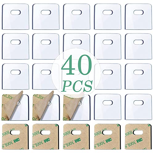 lofrcin Vertical Blind Repair Tabs/Verticle Blind Repair Kit for Vertical Blinds Replacement Slats（40pcs） - Image 2