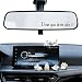 BoAn Cute Bulldog Car Accessories Set Car Dashboard Interior Decorations 6 Mini Bulldog Figurines with Drive Safe Rearview Mirror Stickers Sweet Car Decor Gift for Women Men - Image 2