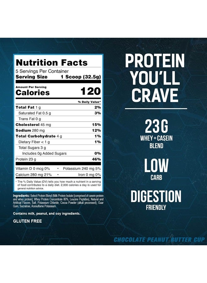 PEScience Select Low Carb Protein Powder, Chocolate Peanut Butter Cup, 5 Serving, Keto Friendly and Gluten Free - Image 3