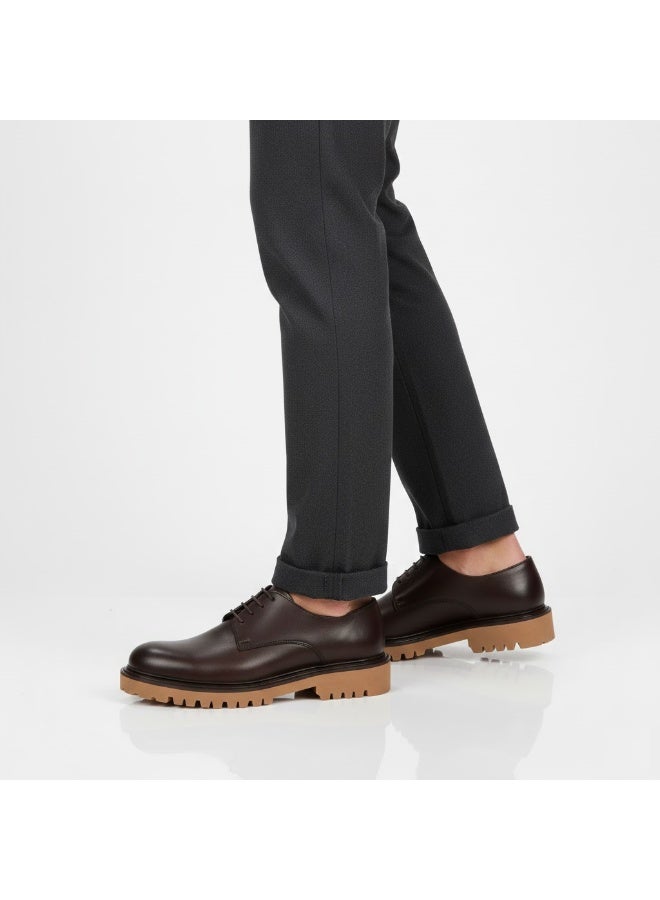 Men's genuine leather shoes with a lightweight and comfortable EVA sole - available in various colors and sizes - Image 5