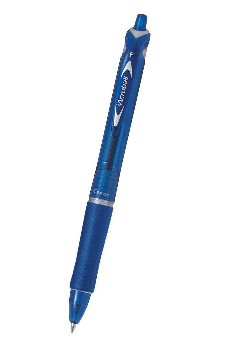 PILOT 12-Piece Acroball Retractable Ballpoint Pen Fine Tip Blue Ink  - Image 2