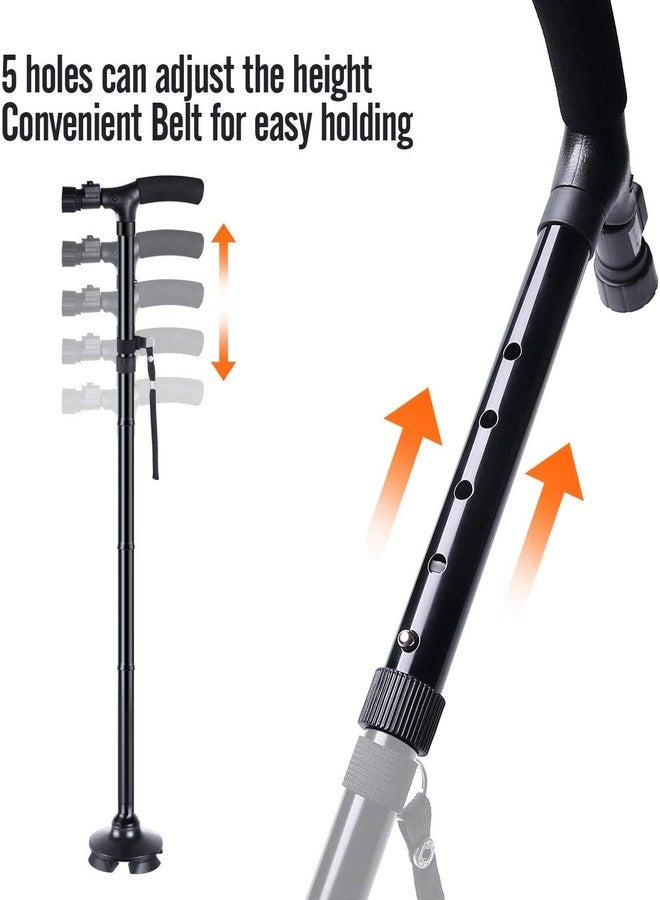 TEKCOOL Cane with Non-Slip Grip Handle for Men & Women,Walking Stick,Adjustable Walking Cane - Image 3