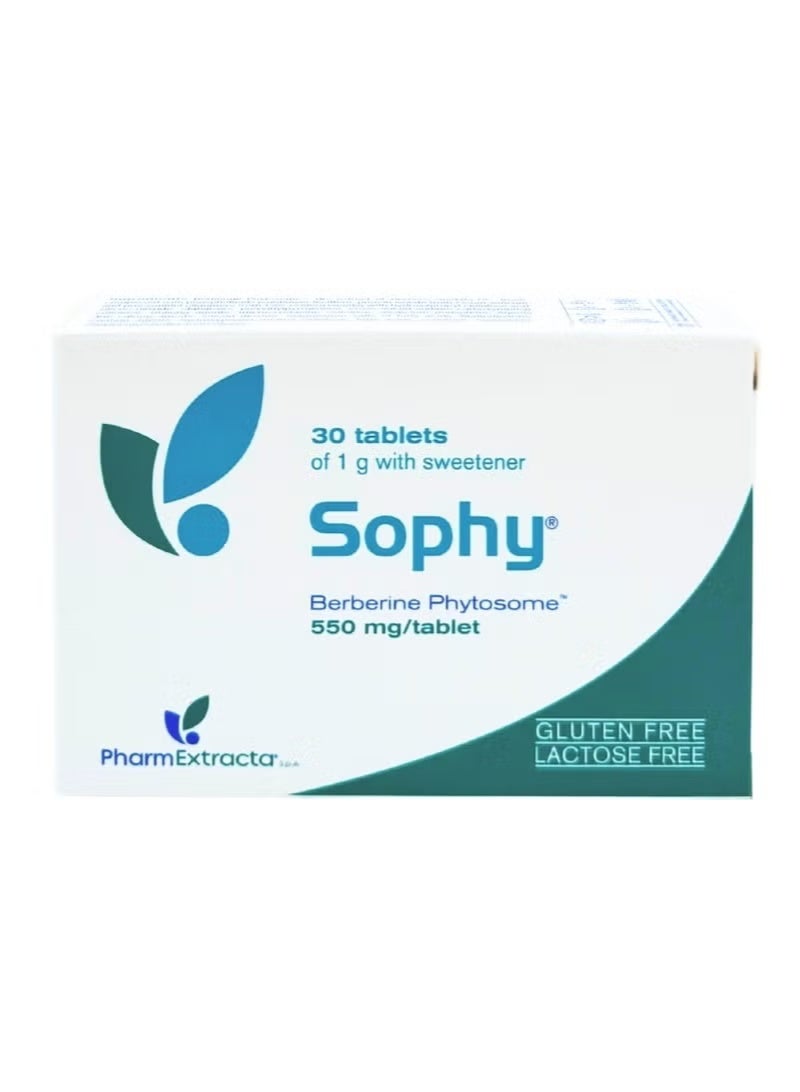 Sophy BERBERINE 550MG TABLETS 30S - Image 1