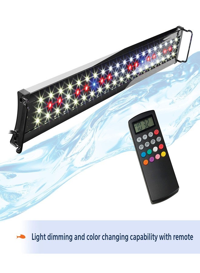 أكيون نظام إضاءة أحواض السمك Aqueon Optibright Plus LED مع جهاز تحكم عن بعد، من 30 إلى 36 بوصة - Image 3