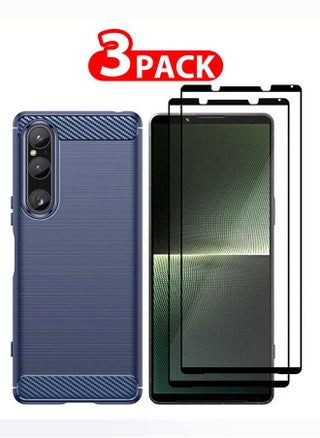 Sony Xperia 1 V Case And 2 Screen Protector Soft TPU Bumper Protective Back Blue - pzsku/ZCB9C418518214A277655Z/45/_/1685376007/48e37196-9a13-4855-81bd-c42d58a5af56