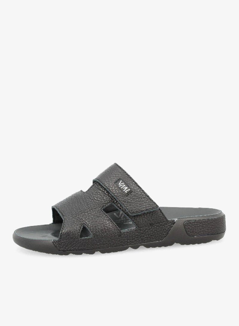 VITAL 148-1030 Vital Mens Sandals Phil2 Buttero 85106AS3399 Schwarz - Image 1