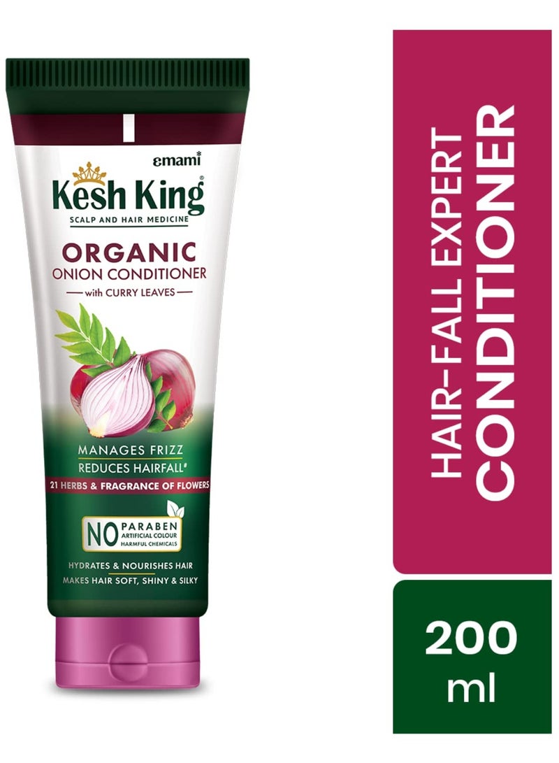 Kesh King Organic Onion Conditioner With Curry Leaves 200ml - Image 2