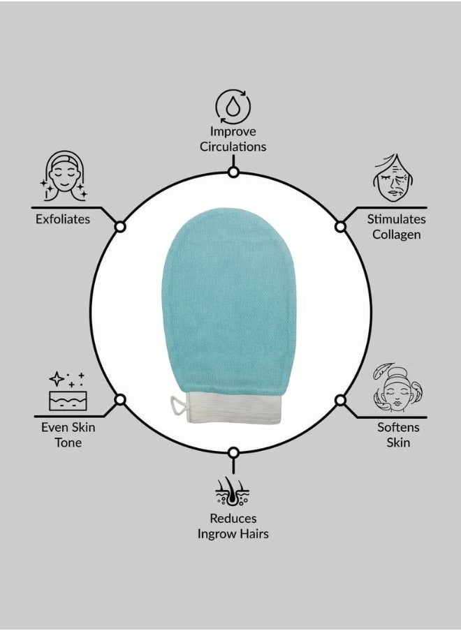 Prime by javaudan Bath Loofah Bath scrub for For Removing Dry Dead Skin Cells and Body Cleaning Reusable  - Image 2