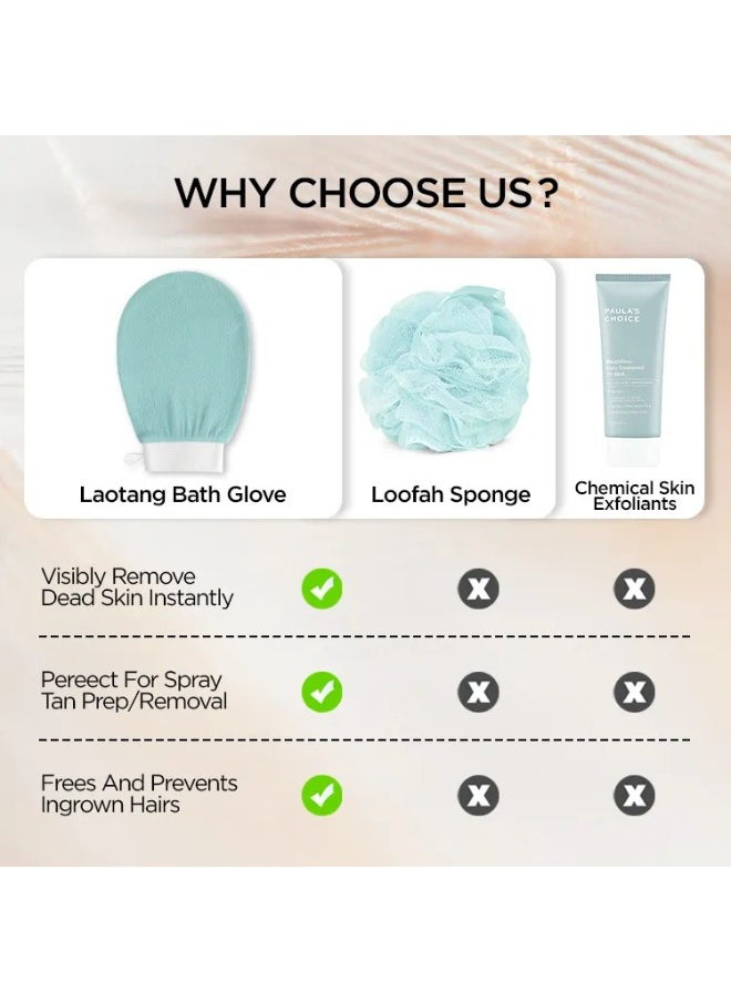 Prime by javaudan Bath Loofah Bath scrub for For Removing Dry Dead Skin Cells and Body Cleaning Reusable  - Image 4