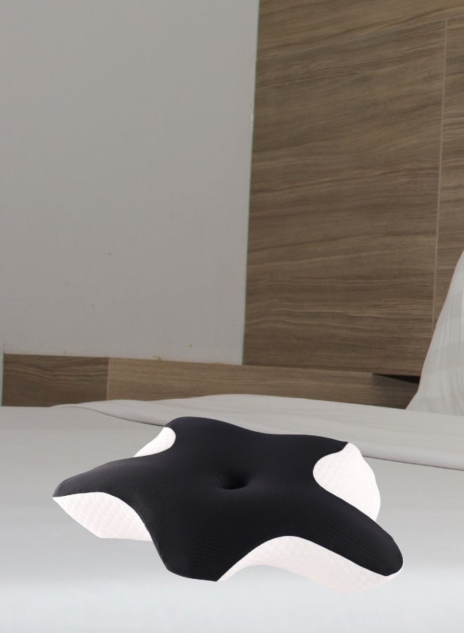 Ergonomic Cervical Memory Foam Pillow for Neck & Shoulder Pain Relief – Orthopedic Pillow for Sleeping & Neck Support Pillow for Side & Back Sleepers – Breathable & Hypoallergenic - Image 5