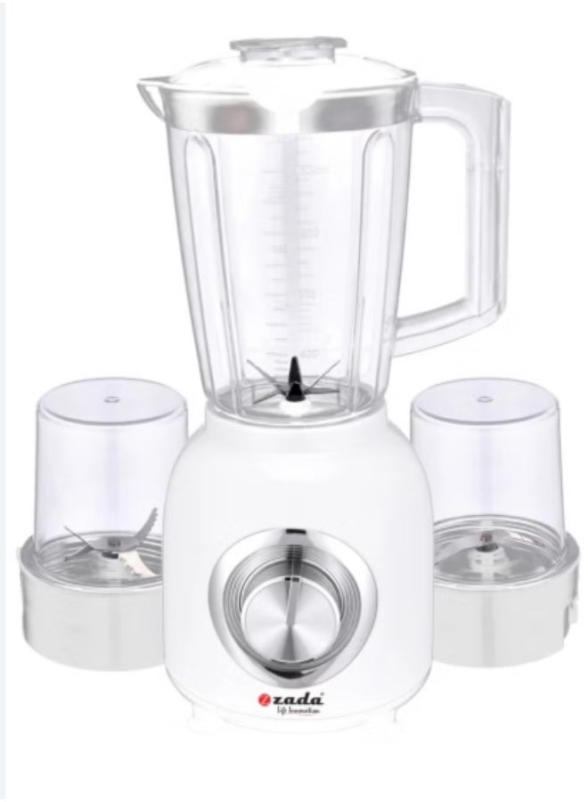 3 in 1 Smoothie Blender, 6 Blades, 700 Watts, Unbreakable, ZBL-570