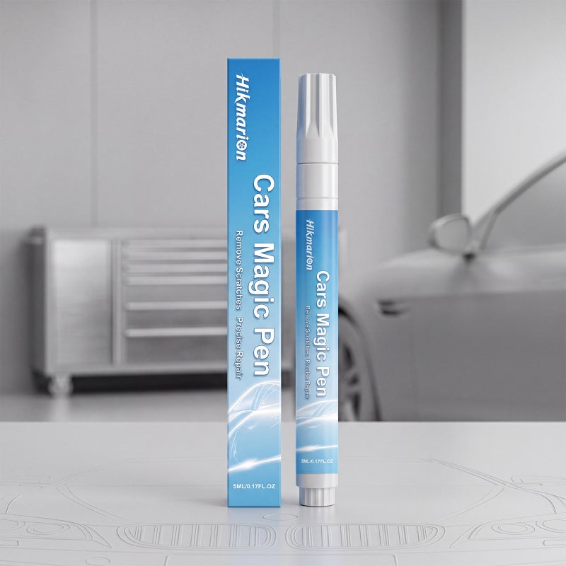 Hikmarion Car Light Scratch Care Pen, Convenient Touch-Up Pen For Car Paint Surface Scratches, Polishing And Refurbishment - Image 2