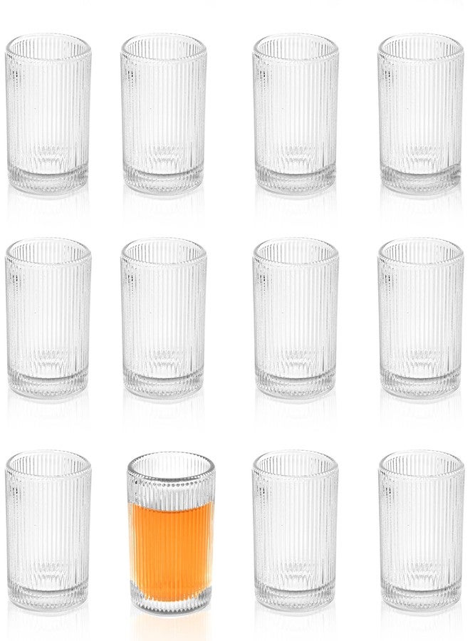 Icesip Shot Glass, 3oz Mini Shot Glass Set of 12,Vintage Fancy Shot Glass Set,Cute Shot Glasses,Small for Vodka, Whiskey, Tequila, Espressos, Spirits & Liquors - Image 1