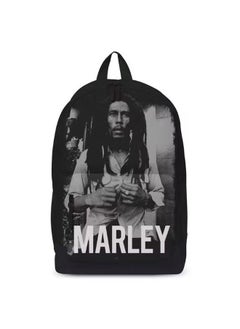 Bob Marley backpack Portrait  Design - Black White
