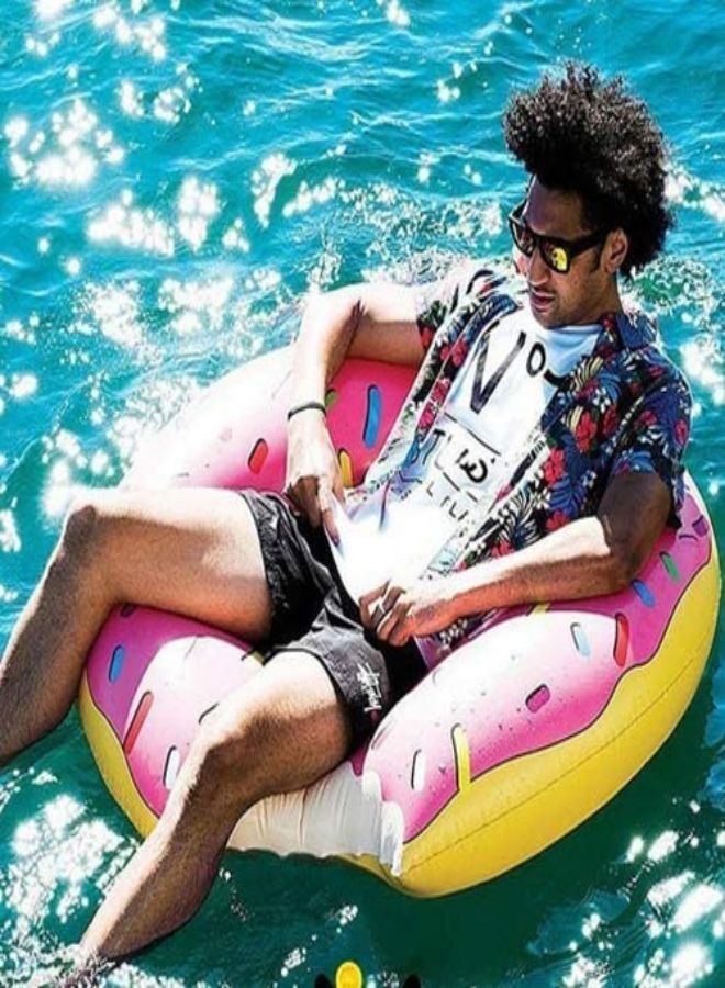Generic Donut Pool Gigantic Inflatable Float Swimming Jumbo Ring Summer Tube Water Toys90cm  - Image 4