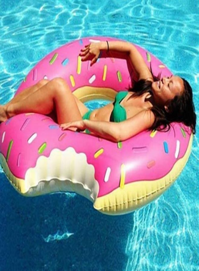 Generic Donut Pool Gigantic Inflatable Float Swimming Jumbo Ring Summer Tube Water Toys90cm  - Image 3
