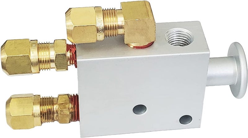 Torque Quik-Draw 3-Way Auto Reset Valve with Fittings (Replaces Hendrickson VS-25223 VS-25224 VS25223 VS25224) (TRVS25224) - Image 3