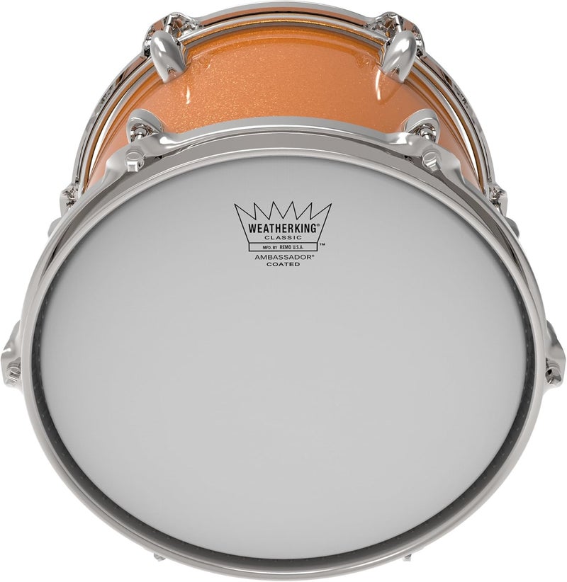 Remo Ambassador Coated Classic Fit Drumhead, 13" (CL-0113-BA) - Image 3