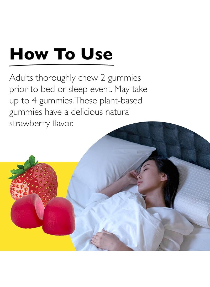 باتش حلوى باخ ريسكيو بلس للنوم بنكهة الفراولة - 60 حلوى - Image 4