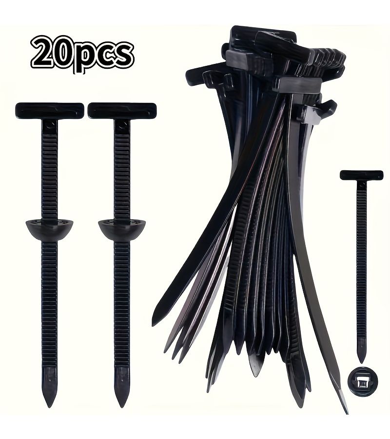 110 Pcs Durable Self Locking Nylon Cable Ties Black 3 54 0 79 Inch - Image 5