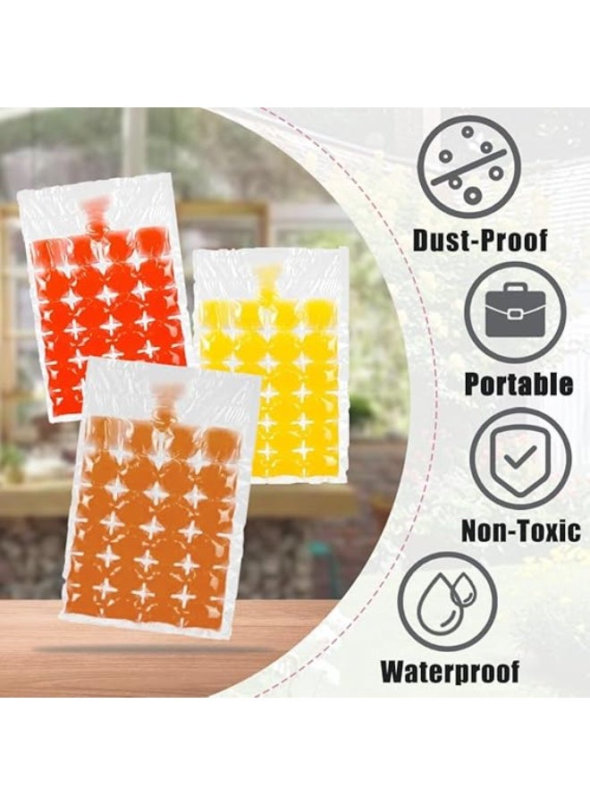 20 Pcs Ice Cube Bags Self-Sealing Freezer Bags, 480 Ice Disposable Portable Food Grade Bag Rock Mold Summer Drink Tool for Whiskey, Cocktails, Cold Drinks, Travel, Home - Image 4