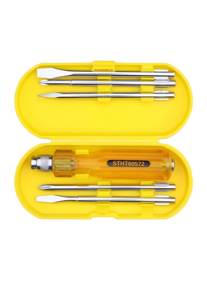 STANLEY STHT60572-8B 5 Pcs Screwdriver Set - Yellow & Silver - Image 1