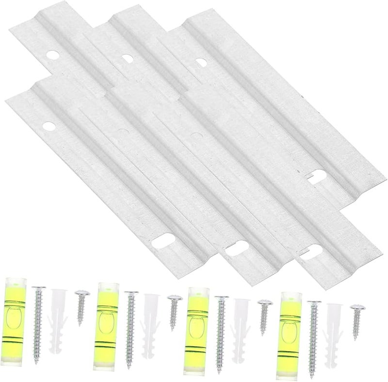 طقم تعليق الصور الفرنسي Tehaux 3 مجموعات من حوامل المرايا الثقيلة للتركيب على الحائط - Image 2